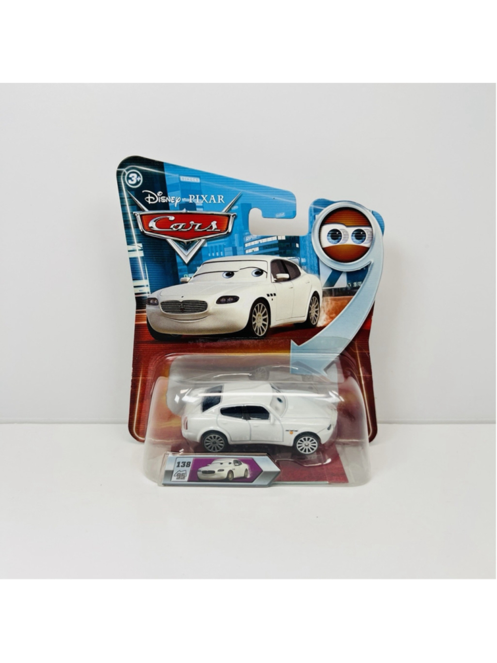 Disney Pixar Cars Movie Lenticular Eyes Antonio Veloce Eccellente # 138 NEW